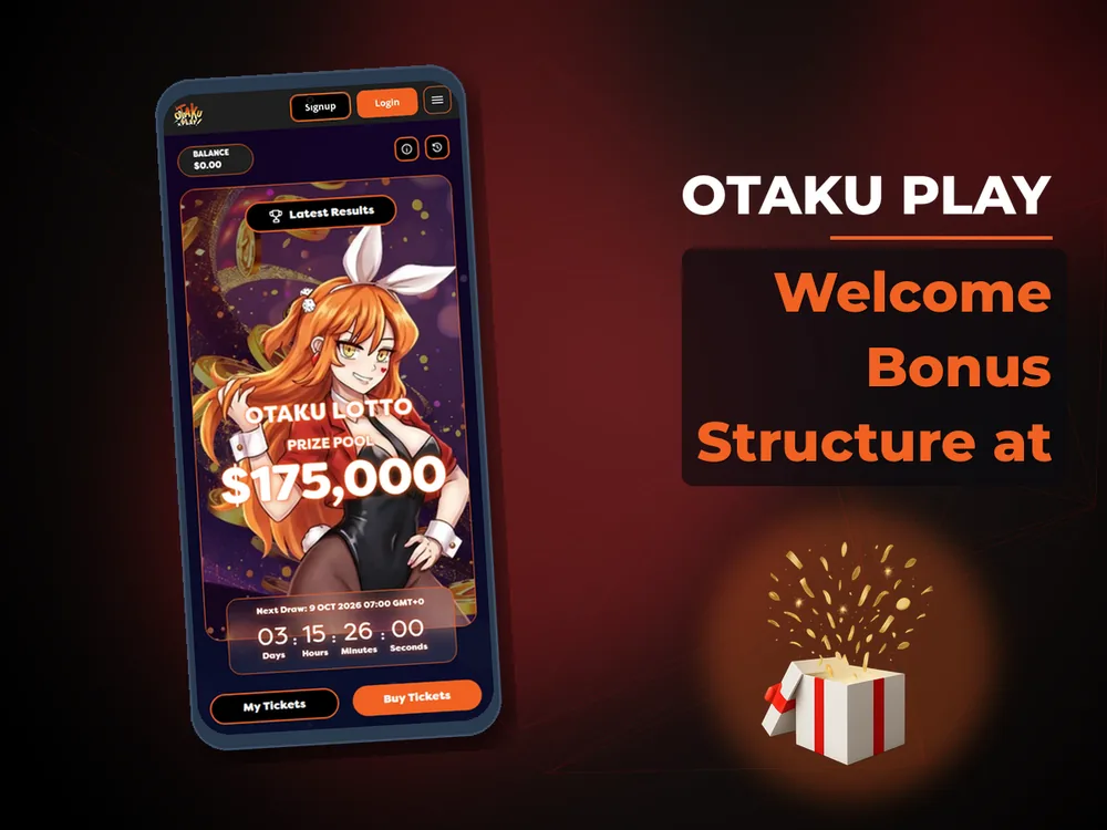 Otaku Play - Welcome Bonus Structure at
