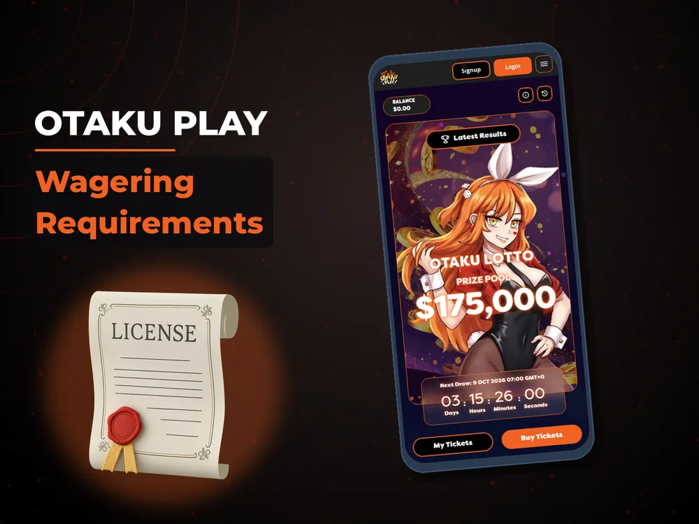 Otaku Play - Wagering Requirements